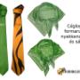 Céglogós nyakkendő és sál