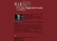 Dr. Sik János ügyvéd honlapja