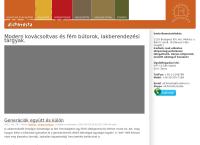 Alchimista Stúdió Kft honlapja
