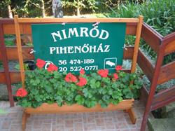Nimród Pihenőház, Egerszalók