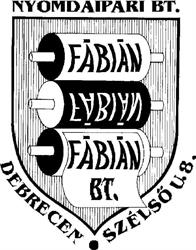 FÁBIÁN Nyomdaipari  BT