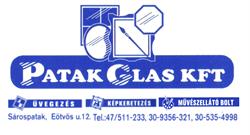 Patak Glas Kft. - Üveges Sárospatak