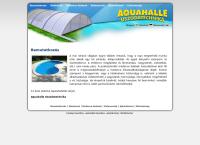 Aquahalle Uszodatechnika honlapja
