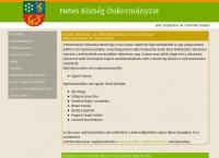 Hetes Község Önkormányzata honlapja
