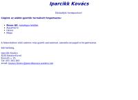 IPARCIKK KOVÁCS honlapja