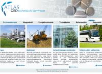 ATLAS GEO Kft. Budapest honlapja