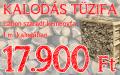 KALODÁS TŰZIFA 1 KÖBMÉTER KALODÁBAN, LÁBON SZÁRADT KEMÉNYFA