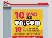 Unicum Kft. honlapja