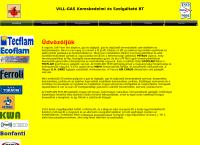 VILL-GAS Kft honlapja