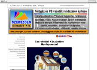 Szerszolg Komplex Szerelőipari Kft. honlapja