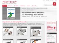 Provertha Electronic Components Zrt. honlapja