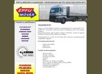 Épfu-Móvár Fuvarozó És Kereskedelmi Kft. honlapja