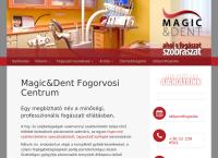 Magicdent Kft. honlapja