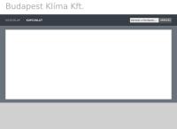 Budapest Klíma Kft. honlapja