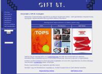 Gift Reklám-Üzleti Ajándék Kereskedelmi Bt. honlapja
