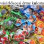 Egyedi bevásárlókocsi érme, zseton