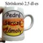 Egyedi fényképes söröskorsó