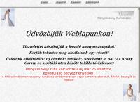 Melanie Menyasszonyi Ruhaszalon honlapja