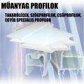 PVC takaróprofil