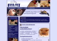 Feva-Vet Állatgyógyászati Bt. honlapja