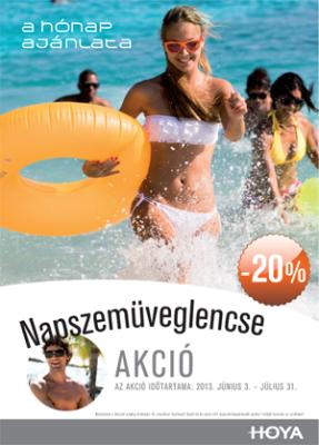 Napszemüveglencse-akció