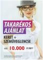 Takarékos ajánlat! Akciós szemüvegkeret + szemüveglencse csomag már 10 000 Ft-ért!