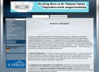 Dr. Katona Tamás honlapja