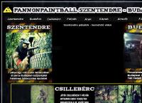Pannon Paintball Szentendre honlapja