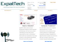ExpatTech Computer Service & IT Support honlapja