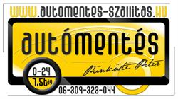 Autómentés, darus autómentés 0-24-Ig 7,5 Tonnáig 06-309-323-044