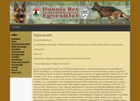 Hunnia-Rex Német Juhászkutya Egyesület honlapja