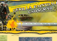 Gerilla Paintball Csongrád honlapja