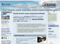 Aszor Kft honlapja