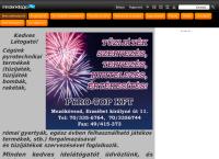 Pyro-Top Kft honlapja