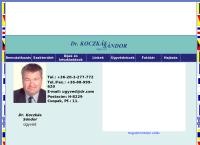 Ügyvéd  Dr. Koczkás Sándor