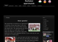 Harkányi Apartmanok honlapja