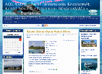 Aquasub Padi Búváriskola honlapja