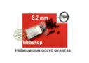 Prémium gumilövedék gyártás