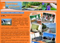 Tea Apartman Balatongyörök honlapja