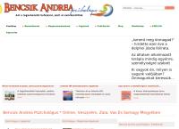 Bencsik Andrea honlapja