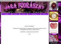 Jara Fodrászat honlapja