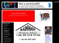 Knauz Ákos Bádogos honlapja