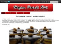 PATAKISÜTI honlapja