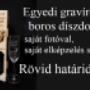 Boros doboz gravírozás