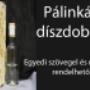 Pálinkás doboz készítése és gravírozása