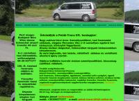 Peták-Trans Kft. honlapja