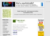 Stabil Sped Kft. honlapja