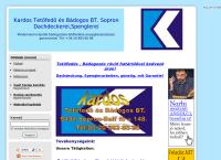 Kardos Tetőfedő És Bádogos Bt honlapja