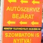 Ha ezt látja, hajtson be a kapun!