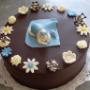 csoki torta babás